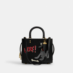Coach Outlet Disney X Coach Rogue Bag 25 With Pluto.